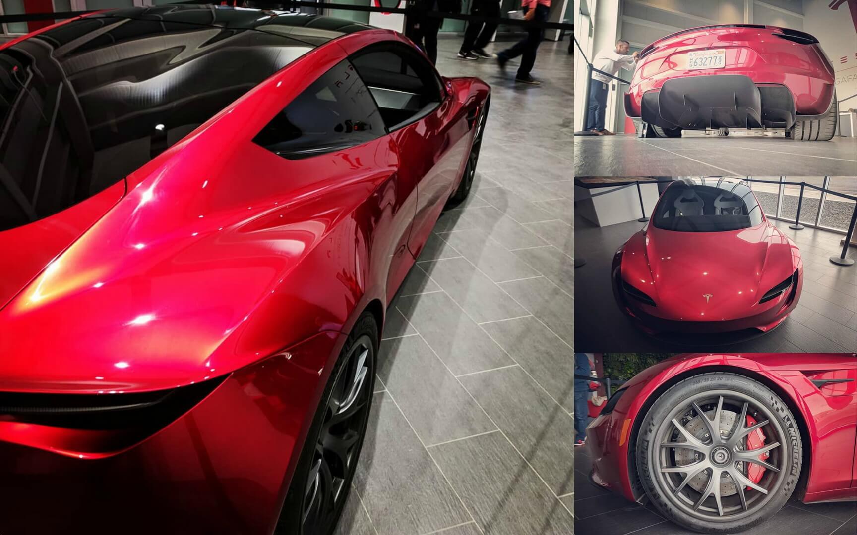 Прототип Tesla Roadster второго поколения на заводе Gigafactory 1 Прототип Tesla Roadster второго поколения на заводе Gigafactory 1