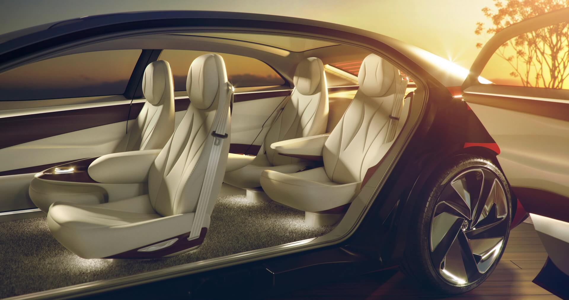 Салон Volkswagen I.D. VIZZION Салон Volkswagen I.D. VIZZION