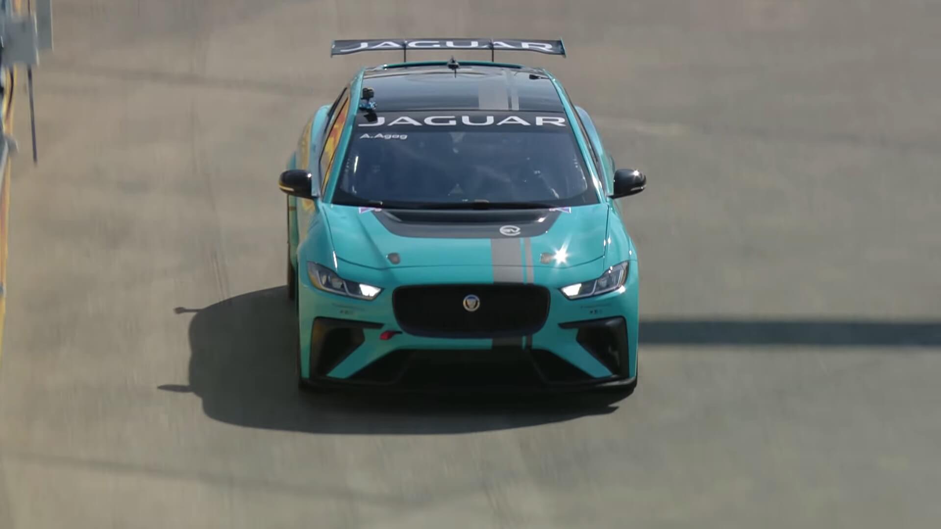 Jaguar I-Pace eTROPHY на трассе Formula E в Берлине Jaguar I-Pace eTROPHY на трассе Formula E в Берлине