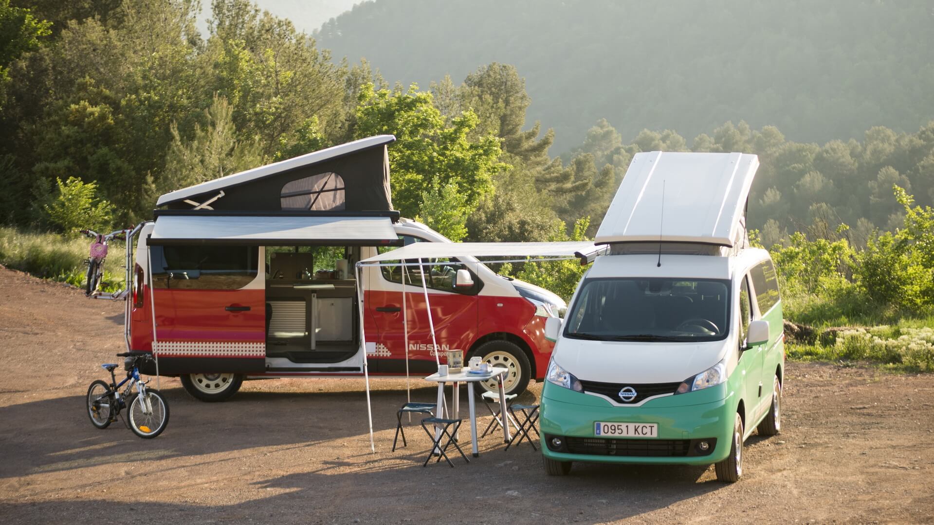 Nissan e-NV200 Camper и Nissan NV300 Camper Nissan e-NV200 Camper и Nissan NV300 Camper