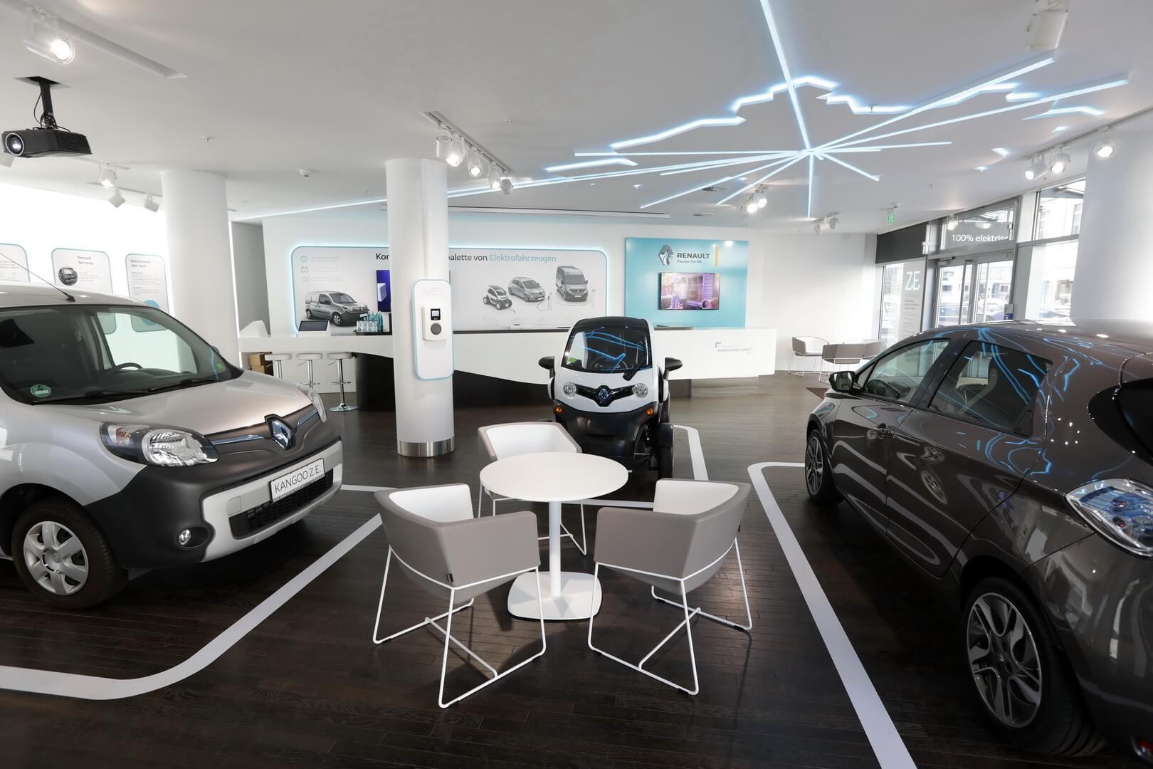 Центр электромобилей Renault в Берлине Центр электромобилей Renault в Берлине