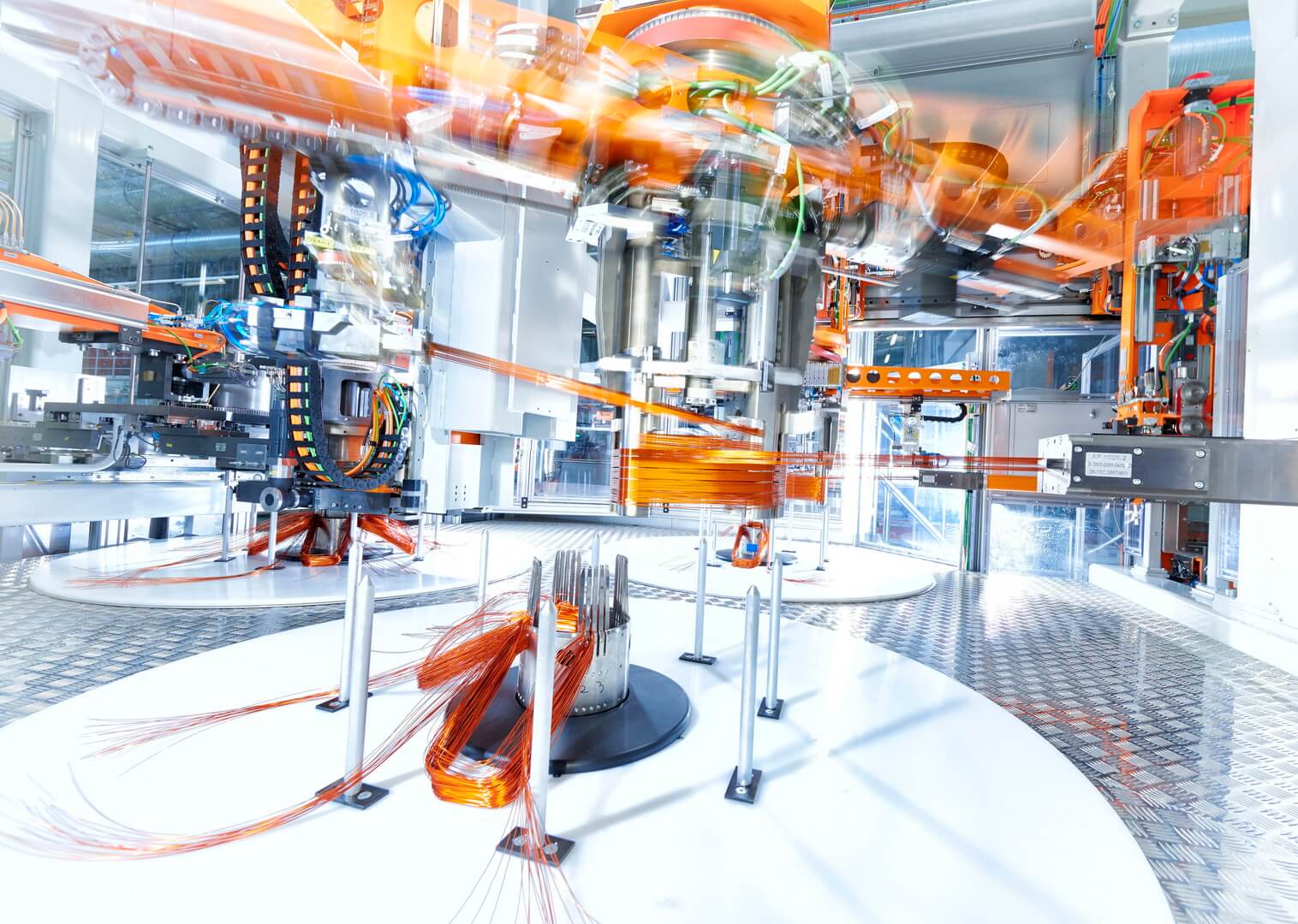 Производственная линия электродвигателей для e-tron quattro на венгерском заводе Győr Производственная линия электродвигателей для e-tron quattro на венгерском заводе Győr
