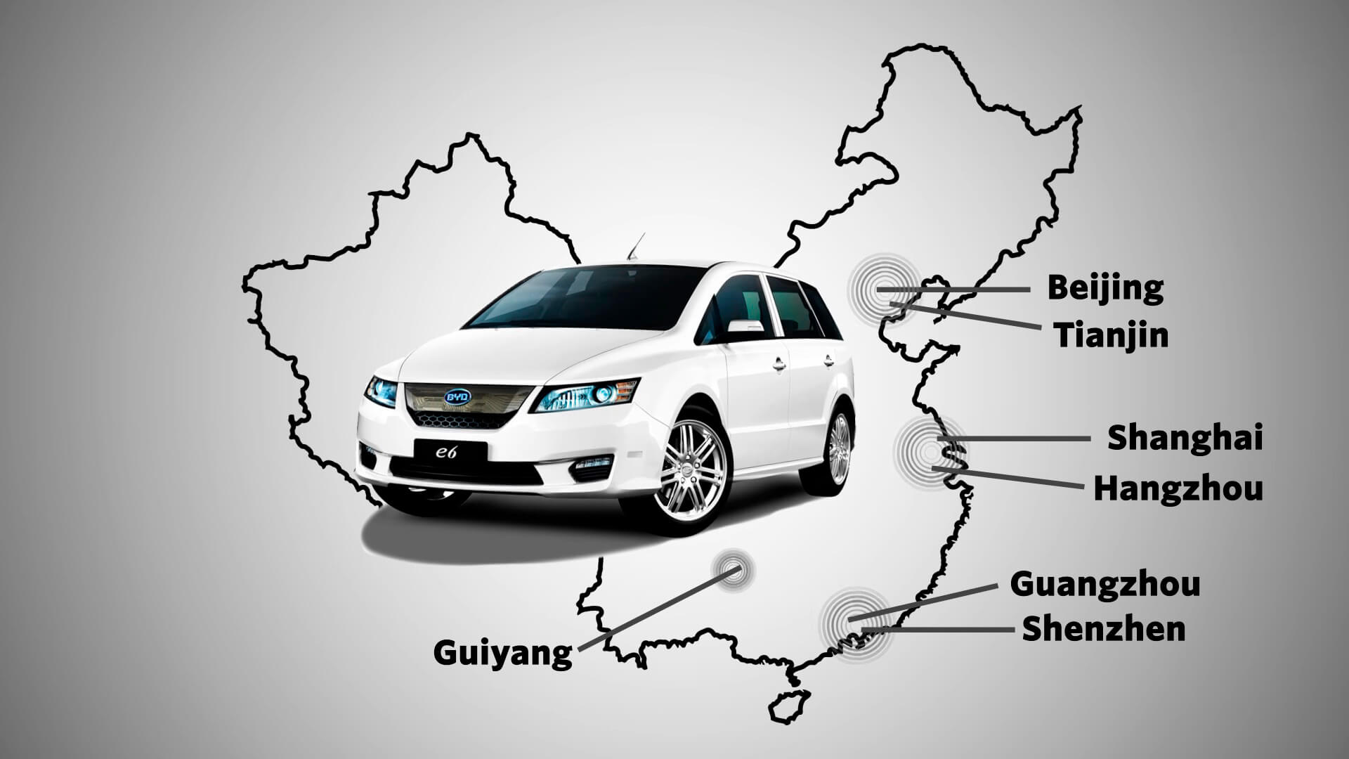 Самая продаваемая марка электромобиля в Китае — BYD Самая продаваемая марка электромобиля в Китае — BYD