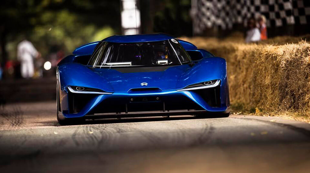 Электрический гиперкар Nio EP9 Электрический гиперкар Nio EP9