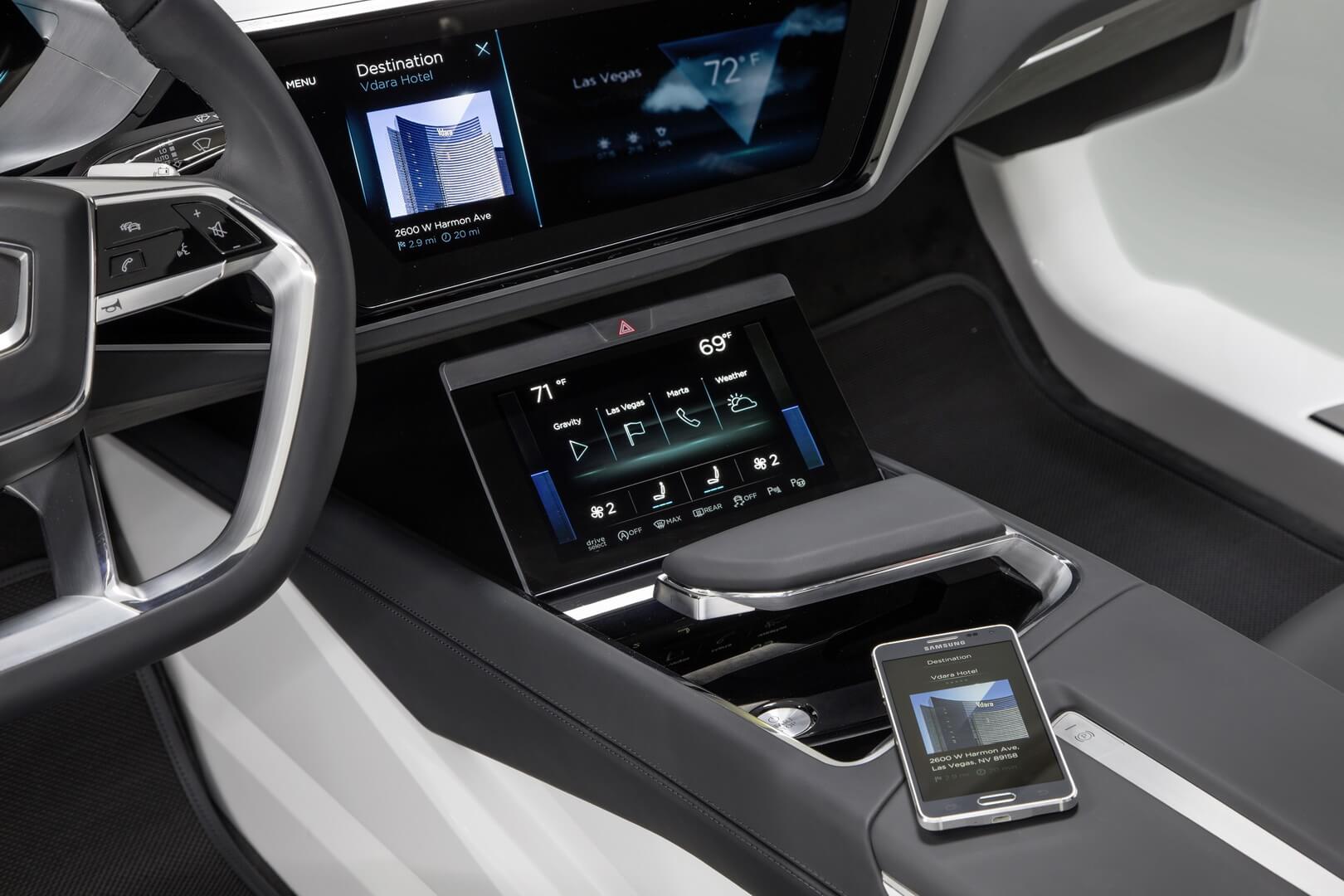 Технологии OLED в Audi e-tron quattro Технологии OLED в Audi e-tron quattro