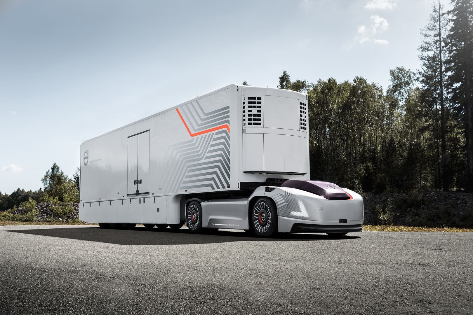 Volvo представила автономный электрогрузовик Vera без водительской кабины Volvo представила автономный электрогрузовик Vera без водительской кабины