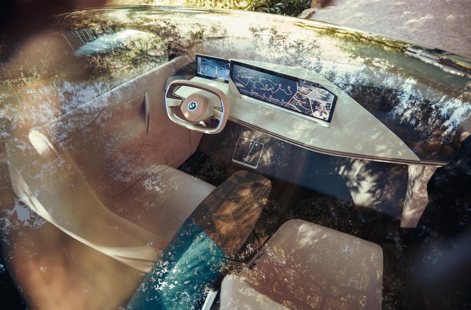 Интерьер BMW iNext Интерьер BMW Vision iNEXT