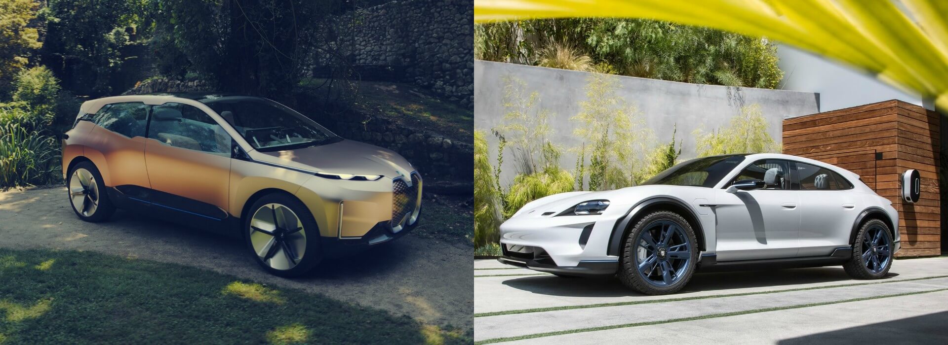 Концепт электрического кроссовера BMW Vision iNEXT и Porsche Mission E Cross Turismo Концепт электрического кроссовера BMW Vision iNEXT и Porsche Mission E Cross Turismo