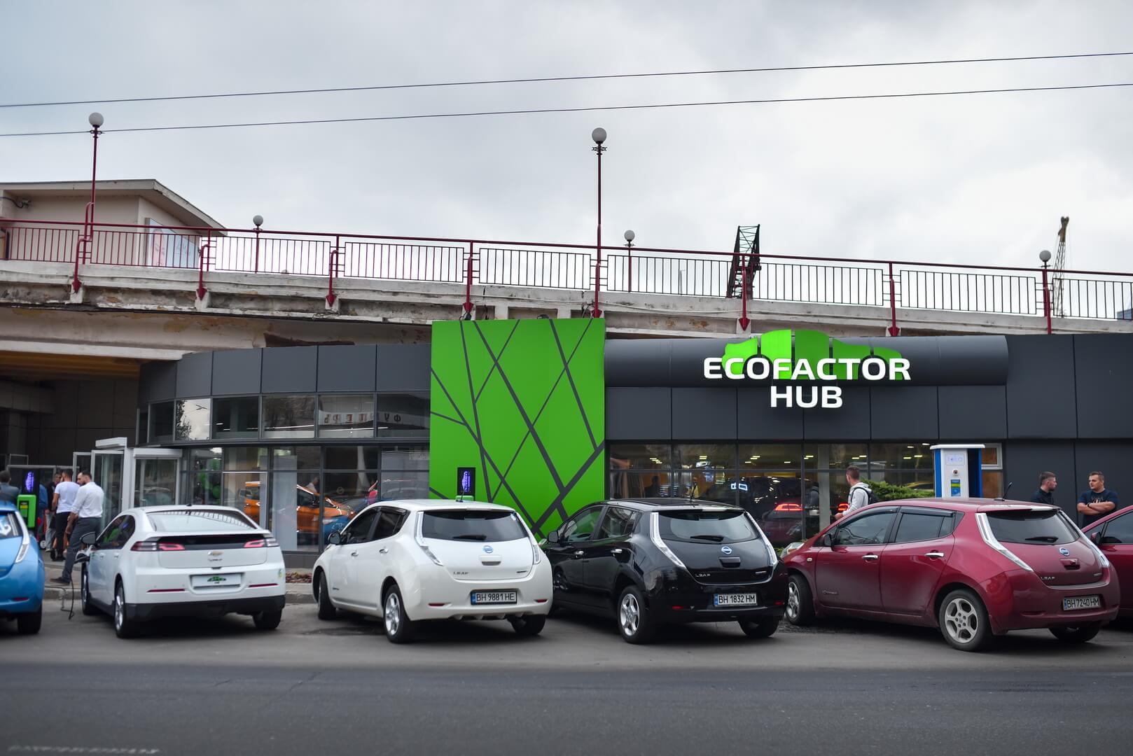Автосалон электромобилей EcoFactor HUB в Одессе Автосалон электромобилей EcoFactor HUB в Одессе