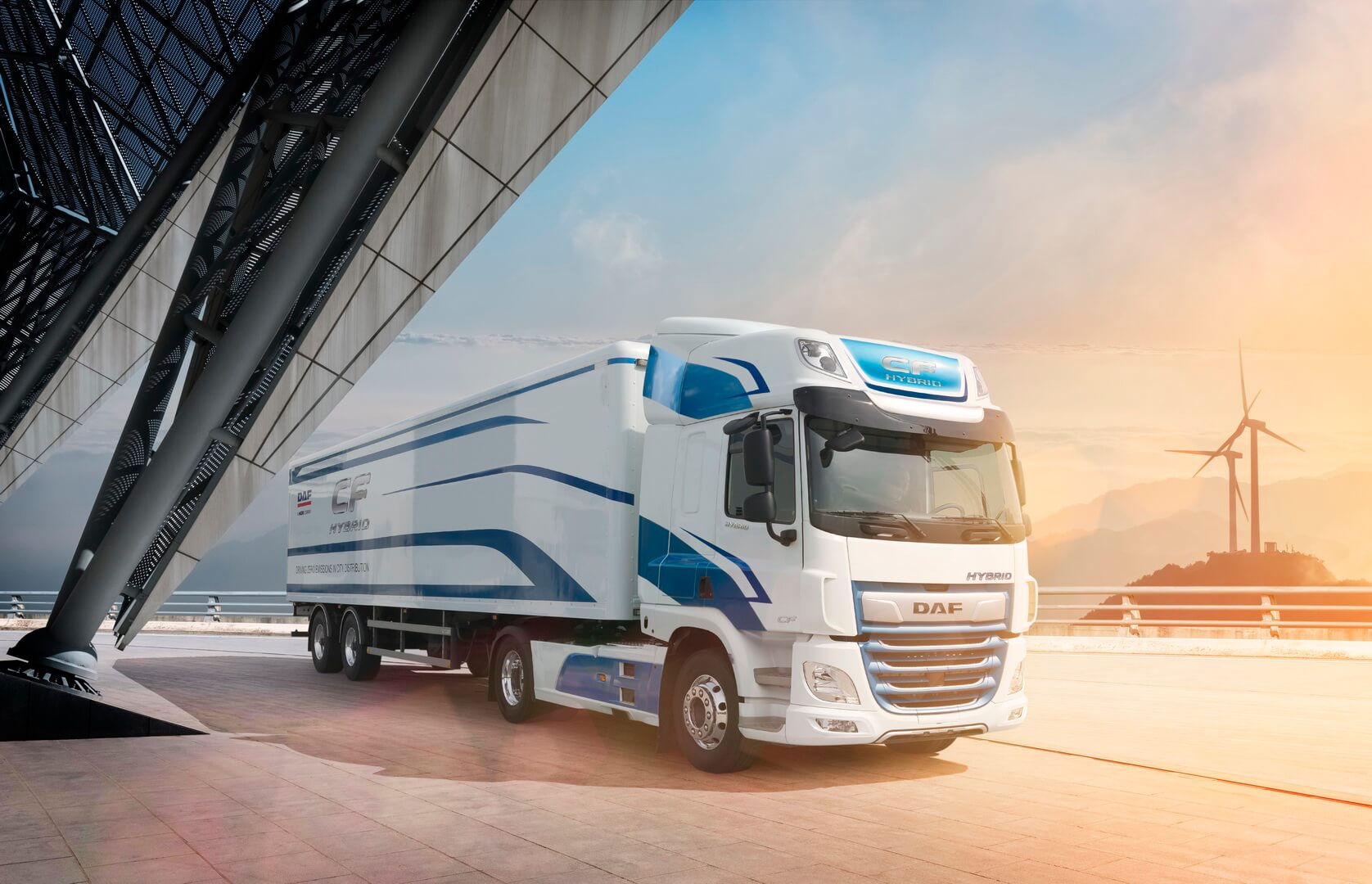 Гибридный грузовик DAF CF Hybrid Гибридный грузовик DAF CF Hybrid