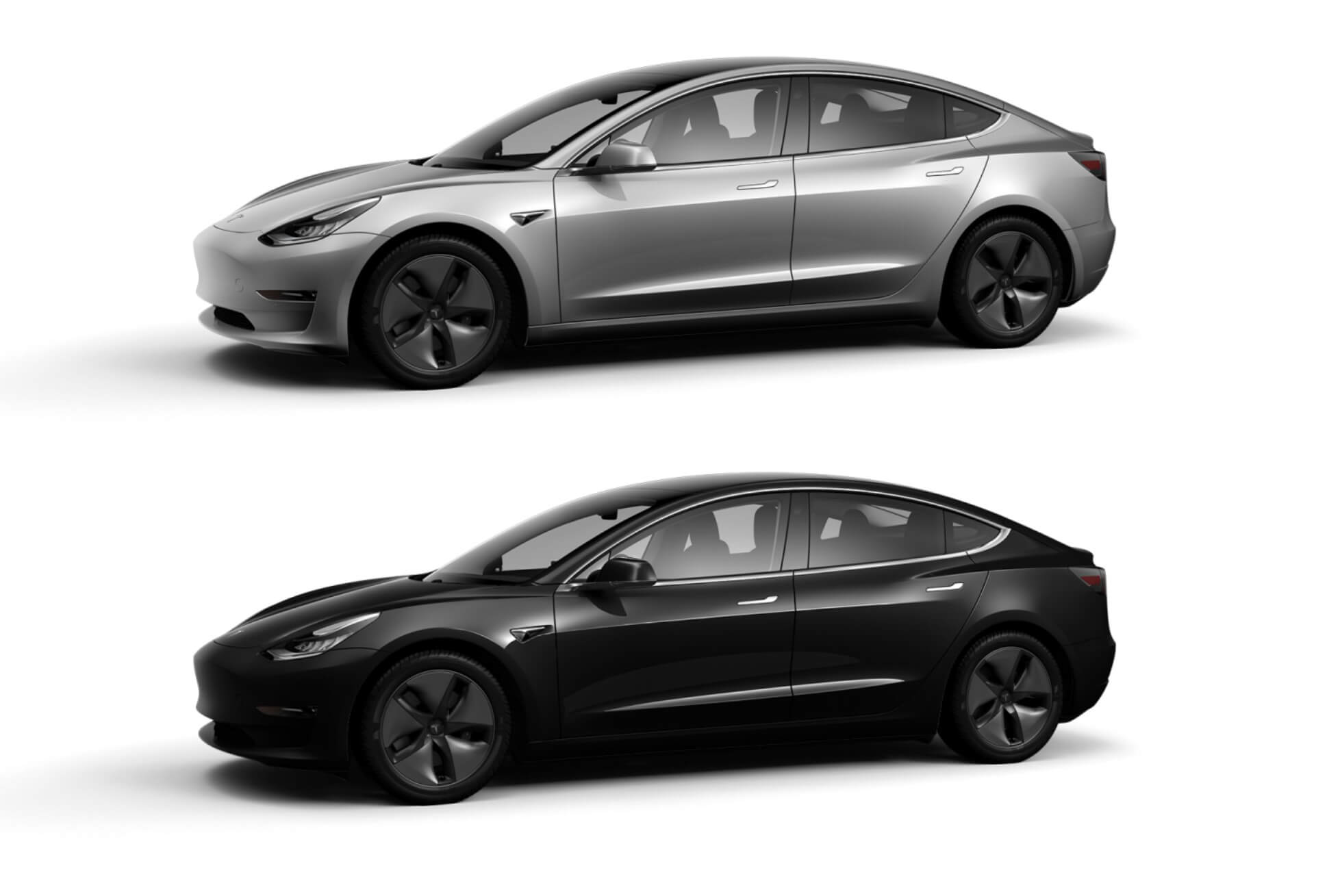 Tesla исключает 2 цвета кузова: Silver Metallic и Obsidian Black Metallic Tesla исключает 2 цвета кузова: Silver Metallic и Obsidian Black Metallic