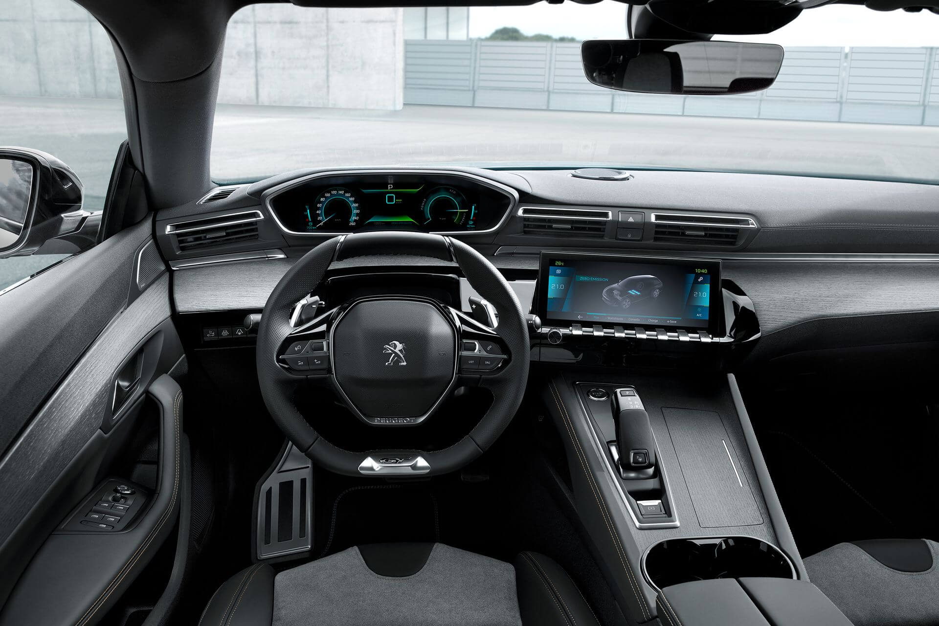 Салон Peugeot 508 HYBRID Салон Peugeot 508 HYBRID