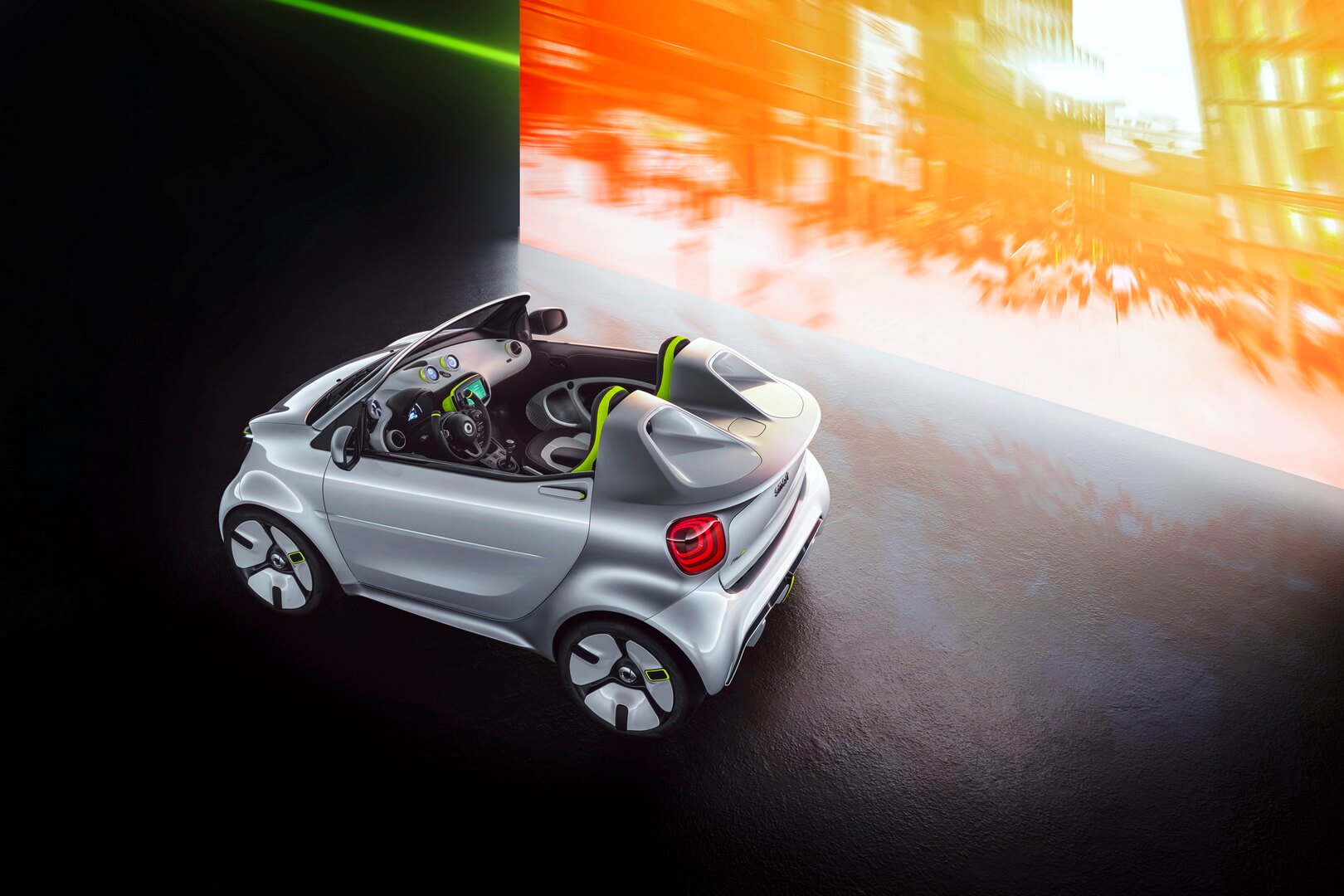 Smart представил концепт электрического кабриолета Forease Smart представил концепт электрического кабриолета Forease