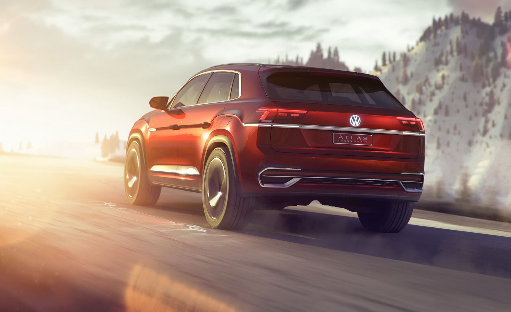 Концепт Volkswagen Atlas Cross Sport Концепт Volkswagen Atlas Cross Sport