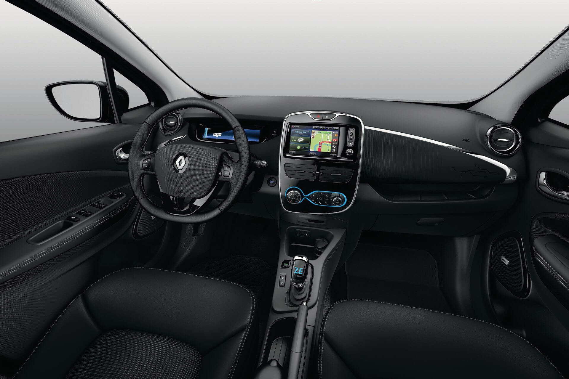 Интерьер лимитированной серии Renault ZOE Iconic Интерьер лимитированной серии Renault ZOE Iconic