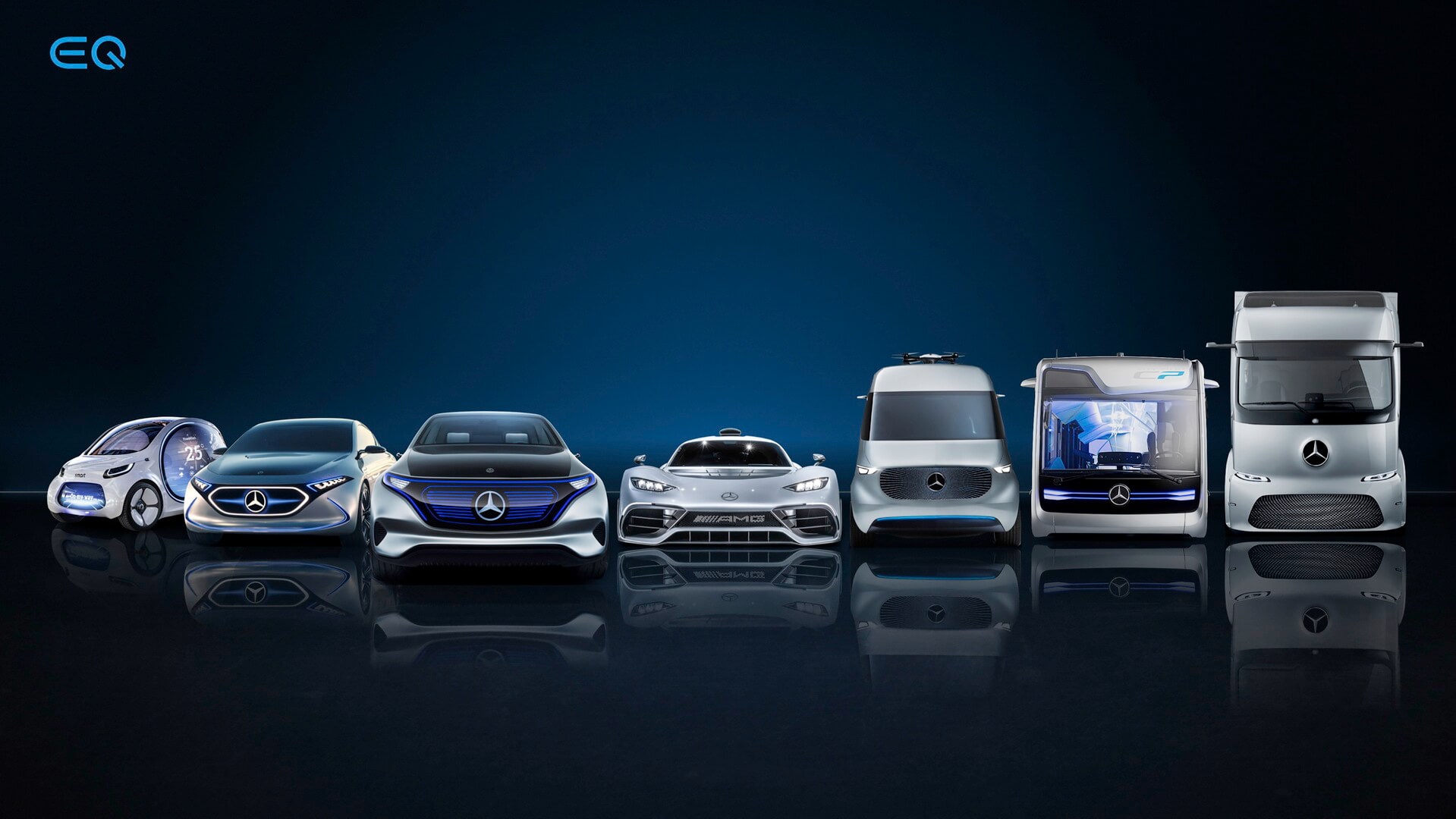 Портфолио электрифицированных автомобилей Daimler Портфолио электрифицированных автомобилей Daimler