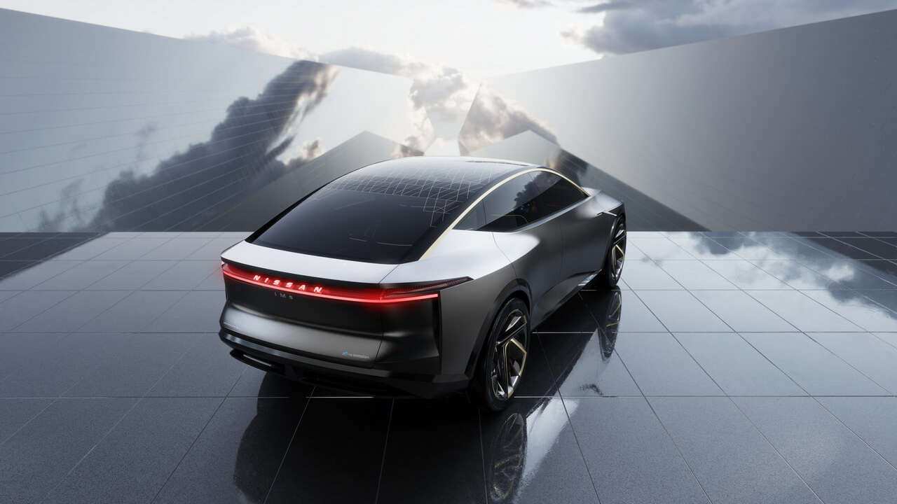 Будущий электромобиль Nissan IMs Будущий электромобиль Nissan IMs