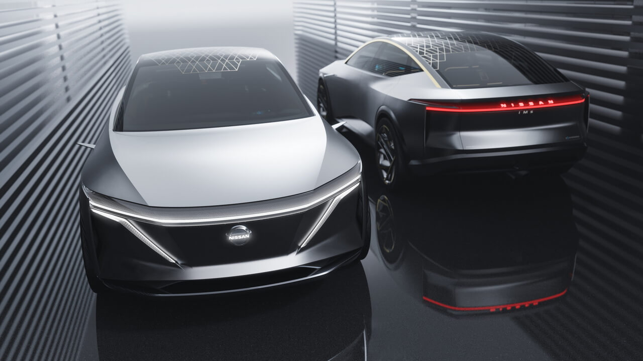 Концепт электрического спортивного седана Nissan IMs Концепт электрического спортивного седана Nissan IMs
