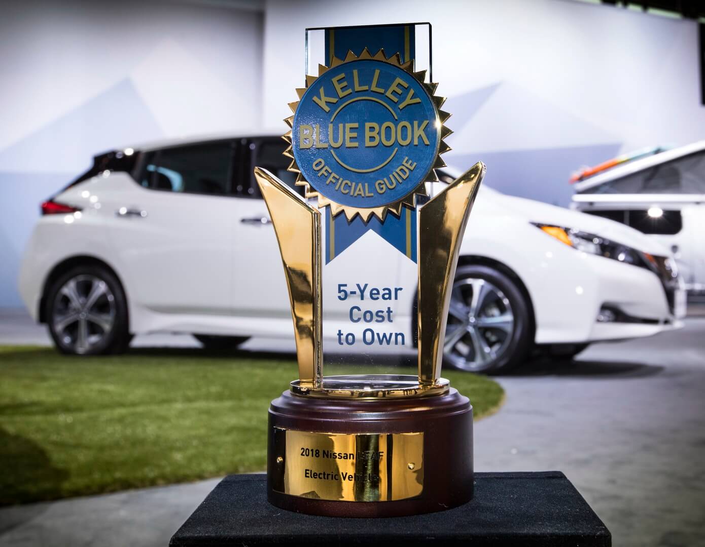 Nissan Leaf получил награду как самый дешевый электромобиль во владении Nissan Leaf получил награду как самый дешевый электромобиль во владении