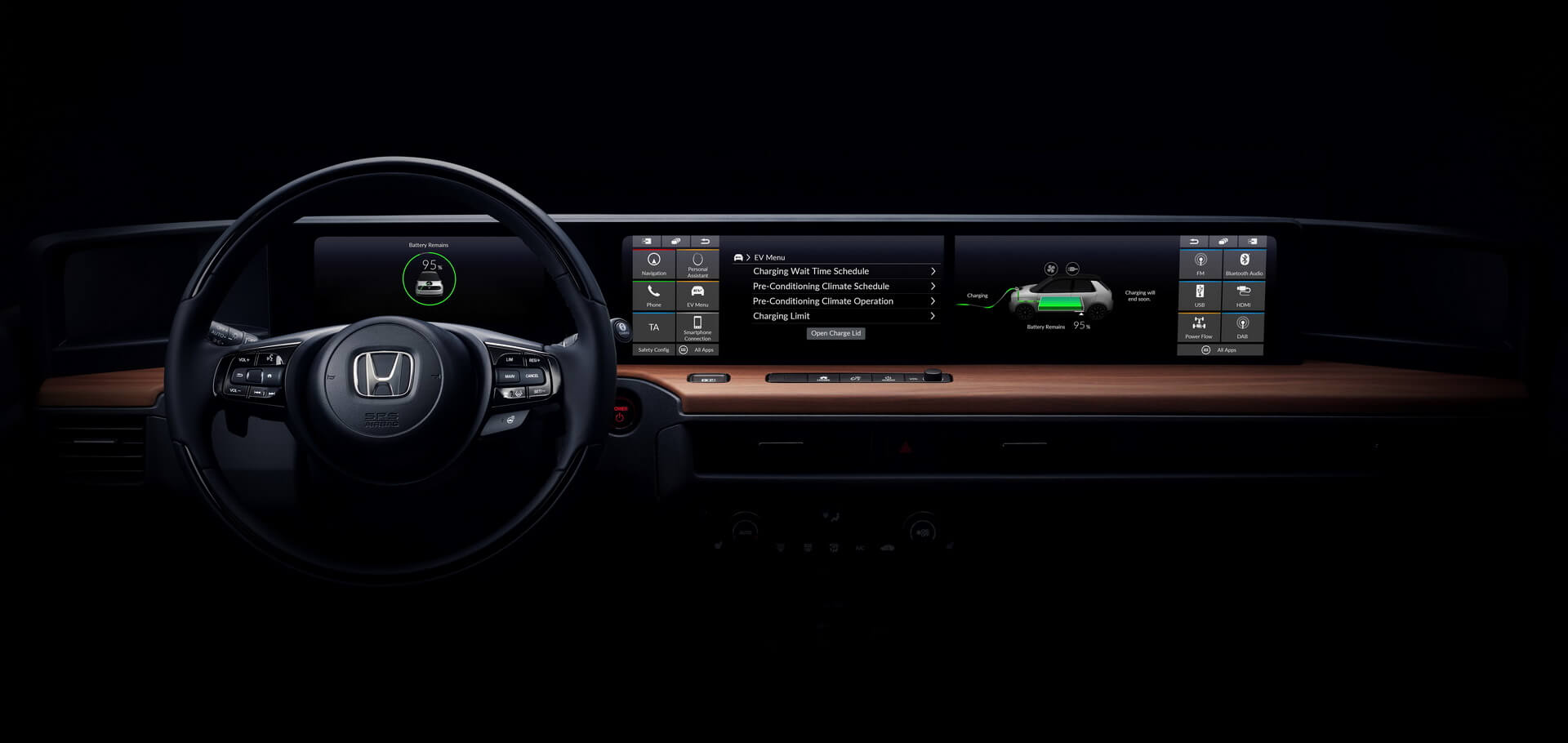 Приборная панель Honda Urban EV Приборная панель Honda Urban EV