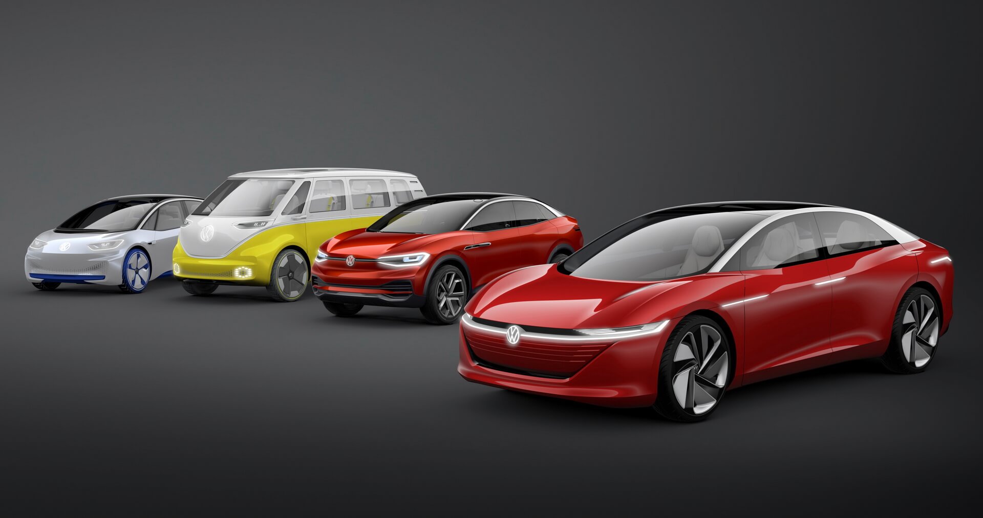 Будущие электромобили Volkswagen из серии I.D Будущие электромобили Volkswagen из серии I.D