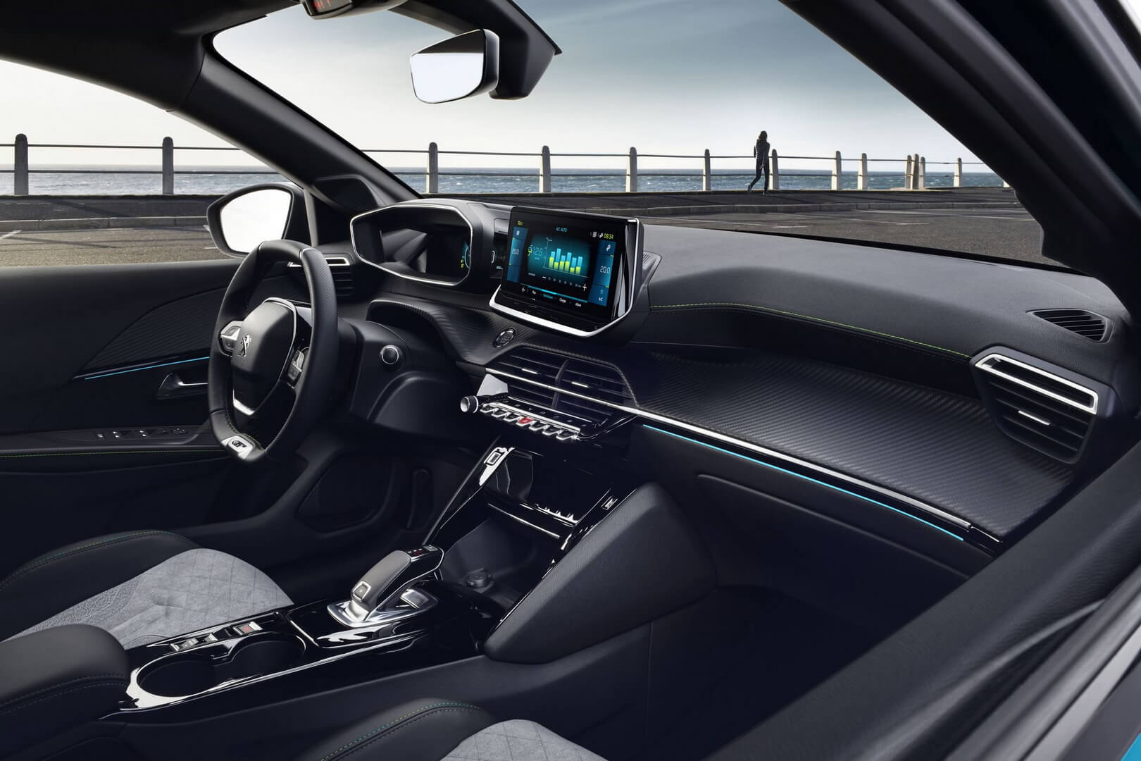 Салон Peugeot e-208 Салон Peugeot e-208