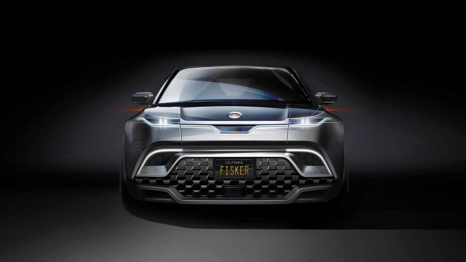 Первый тизер электрического кроссовера Fisker Первый тизер электрического кроссовера Fisker
