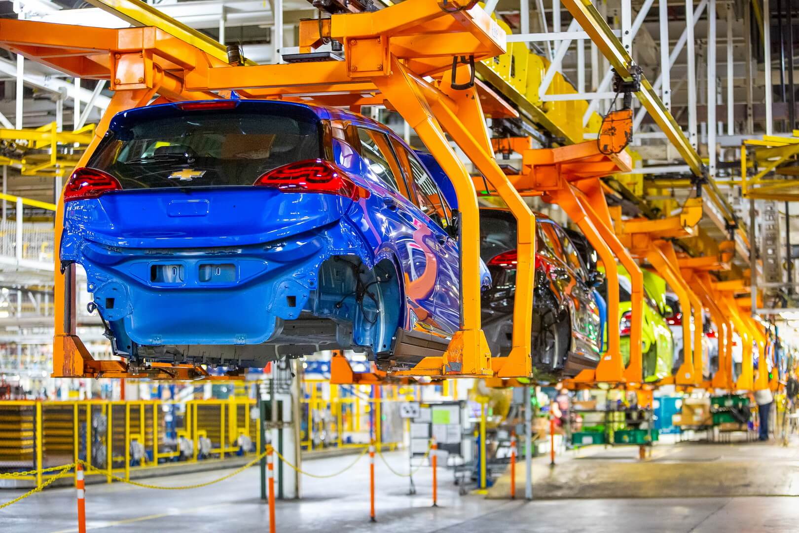 Производственная линия Chevrolet Bolt EV Производственная линия Chevrolet Bolt EV