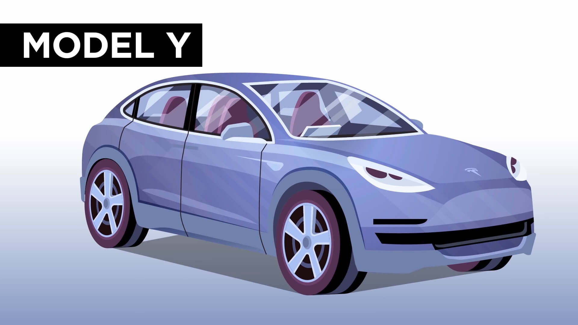 Электромобиль Tesla Model Y Электромобиль Tesla Model Y