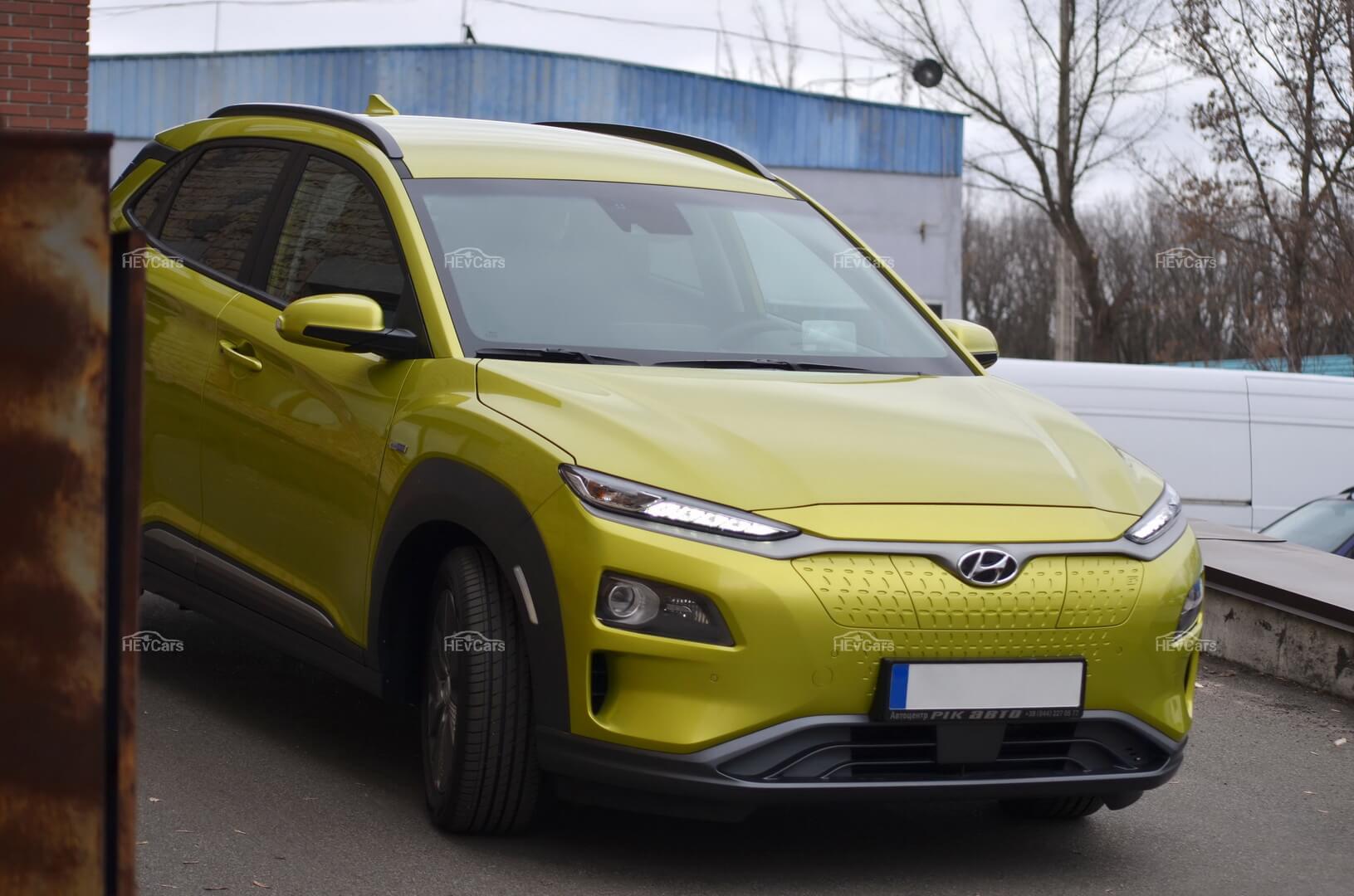 Яркий и эмоциональный Hyundai Kona EV Яркий и эмоциональный Hyundai Kona EV