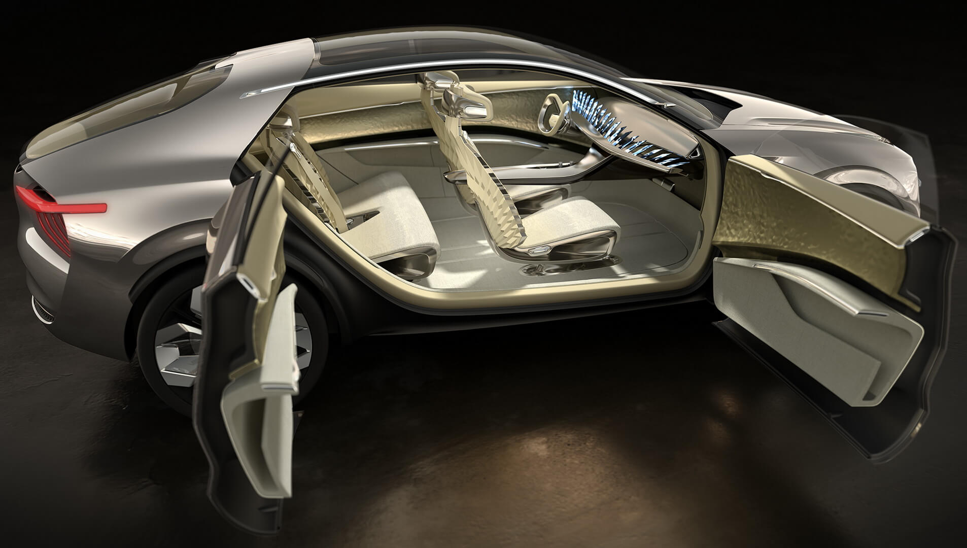 Салон электроконцепта Imagine By Kia Салон электроконцепта Imagine By Kia
