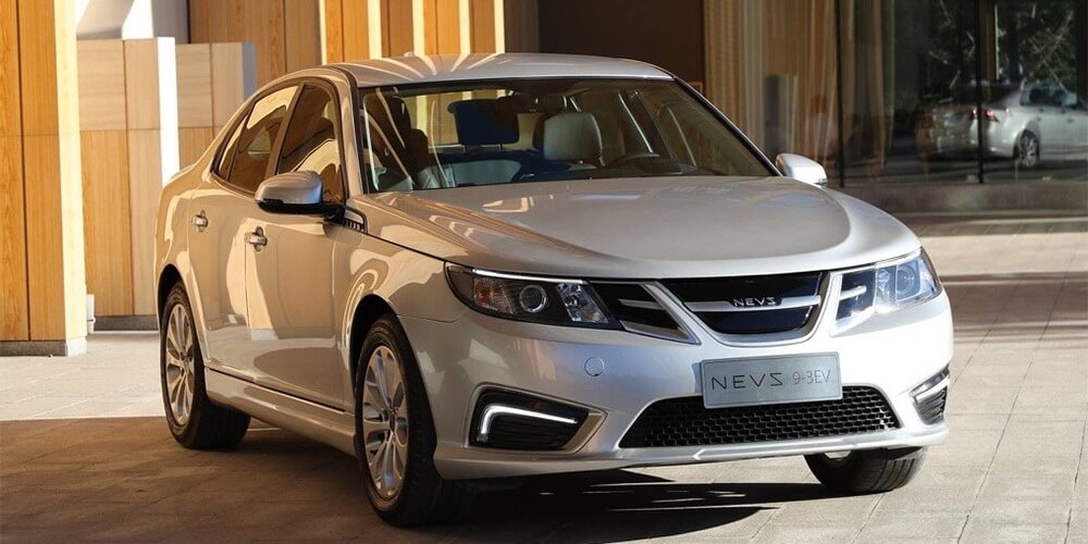 Электрический седан NEVS 9-3EV на базе Saab 9-3 Электрический седан NEVS 9-3EV на базе Saab 9-3