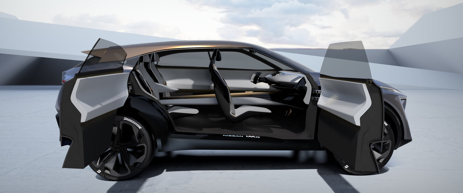 Салон Nissan IMQ Салон Nissan IMQ