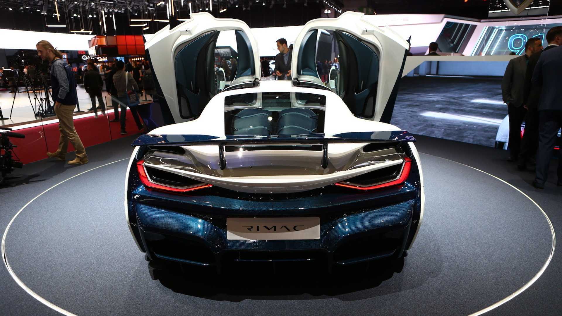 Приглашенный шоу-кар: электрический спорткар Rimac C_Two снова в Женеве Приглашенный шоу-кар: электрический спорткар Rimac C_Two снова в Женеве