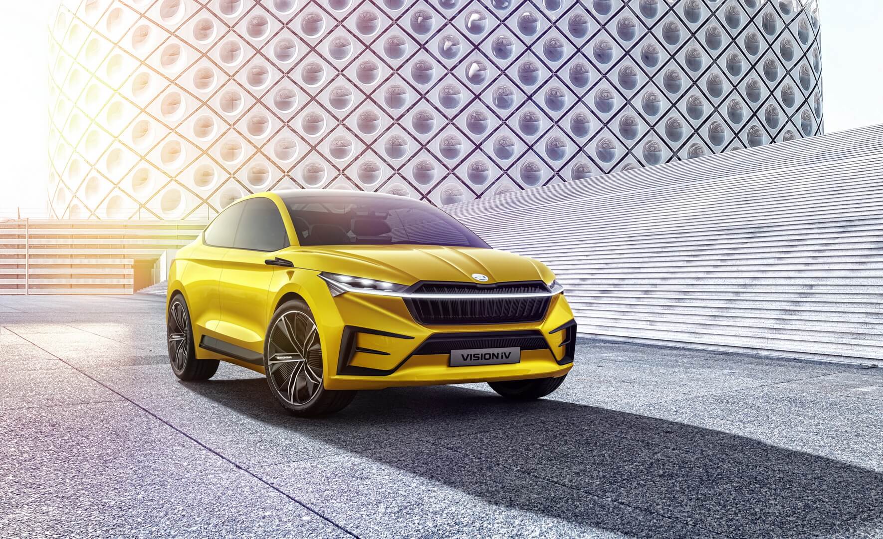 Электрический кроссовер Skoda VISION iV Электрический кроссовер Skoda VISION iV