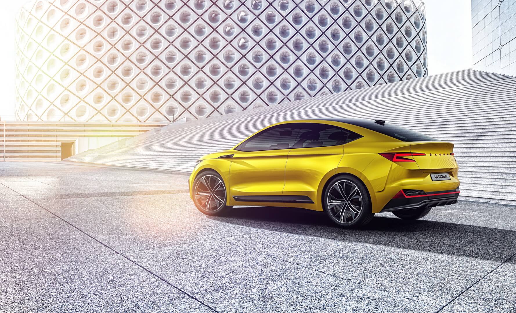 Электрокроссовер Skoda VISION iV Электрокроссовер Skoda VISION iV