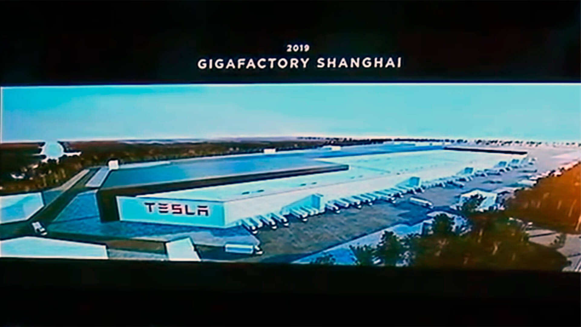 Дизайн Tesla Gigafactory 3 в Китае Дизайн Tesla Gigafactory 3 в Китае