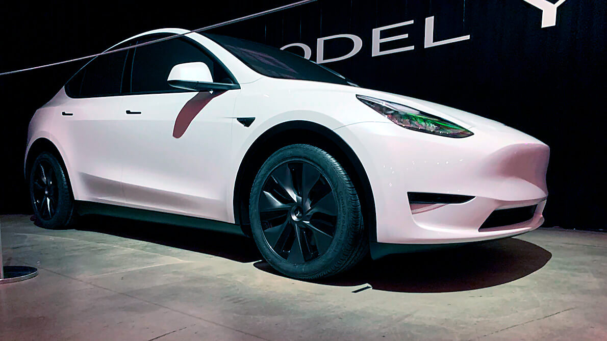 Tesla model y клиренс