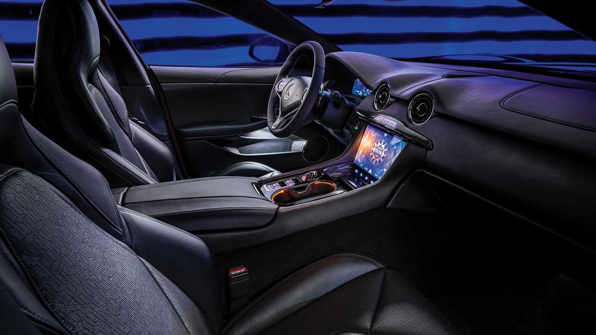 Салон плагин-гибрида Karma Revero GT Салон плагин-гибрида Karma Revero GT