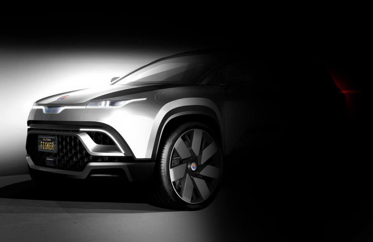 Fisker представил новый тизер передней части будущего электромобиля Fisker представил новый тизер передней части будущего электромобиля