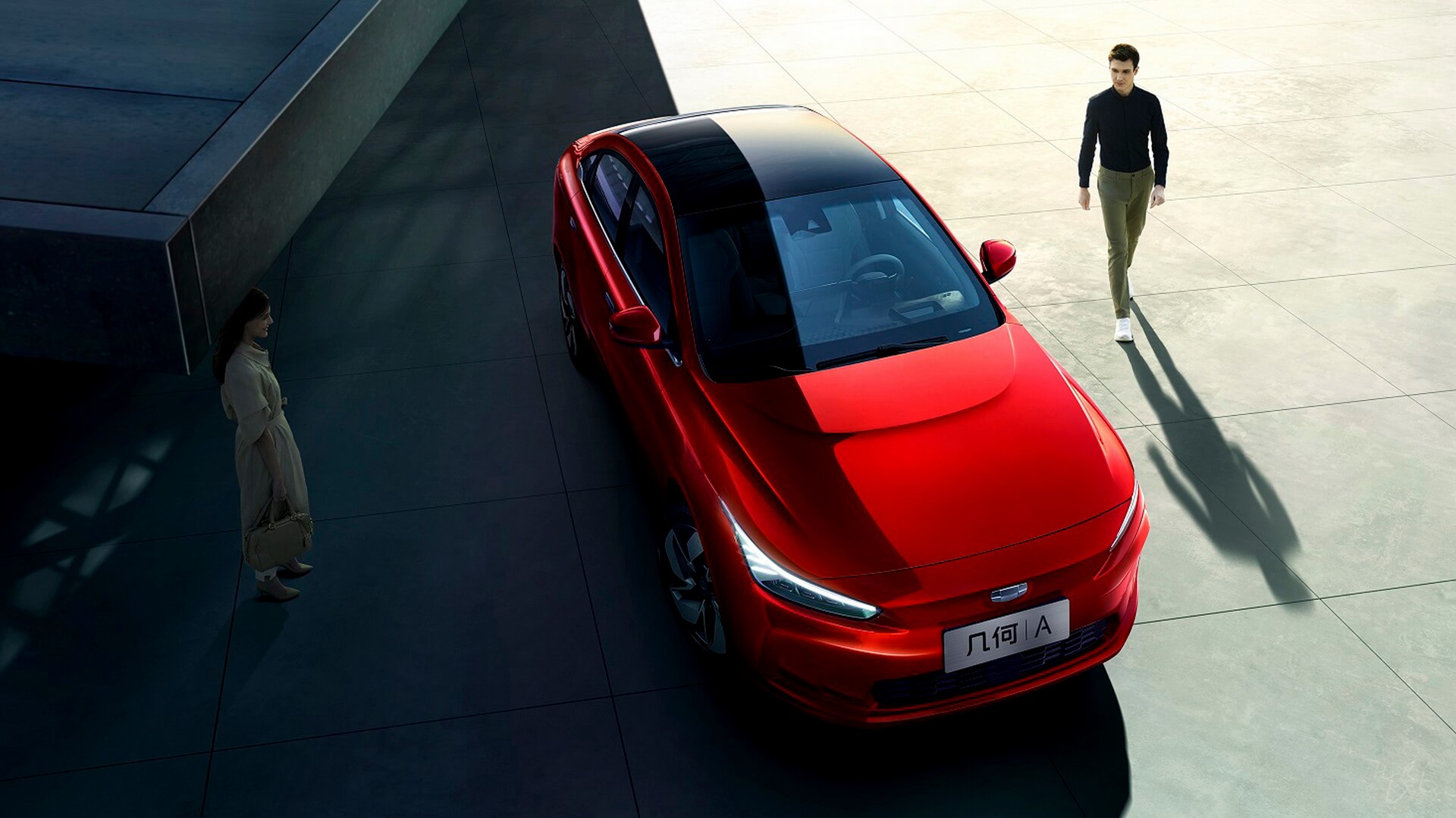 Geely представил первый электрокар суббренда Geometry Geely представил первый электрокар суббренда Geometry
