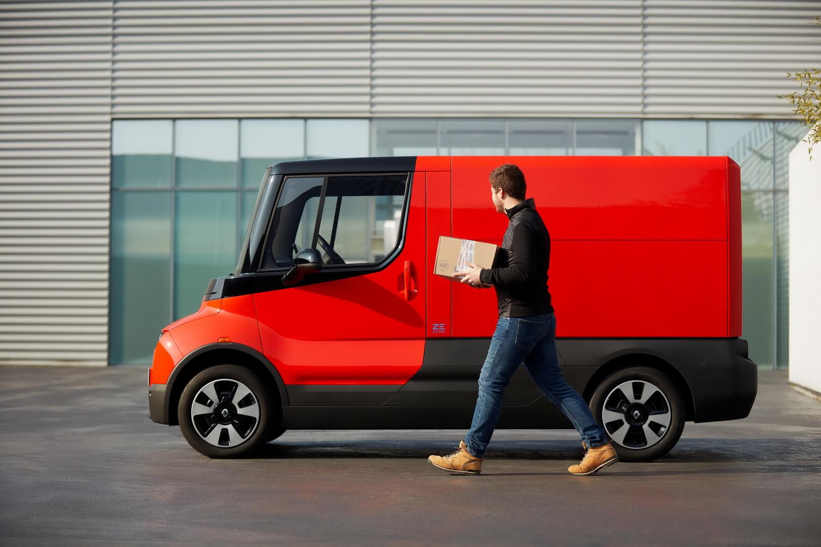 Renault представляет электрофургон EZ-Flex с запасом хода 150 км Renault представляет электрофургон EZ-Flex с запасом хода 150 км