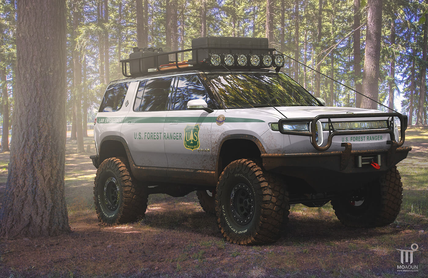 Rivian R1S Forest Ranger Edition Rivian R1S Forest Ranger Edition