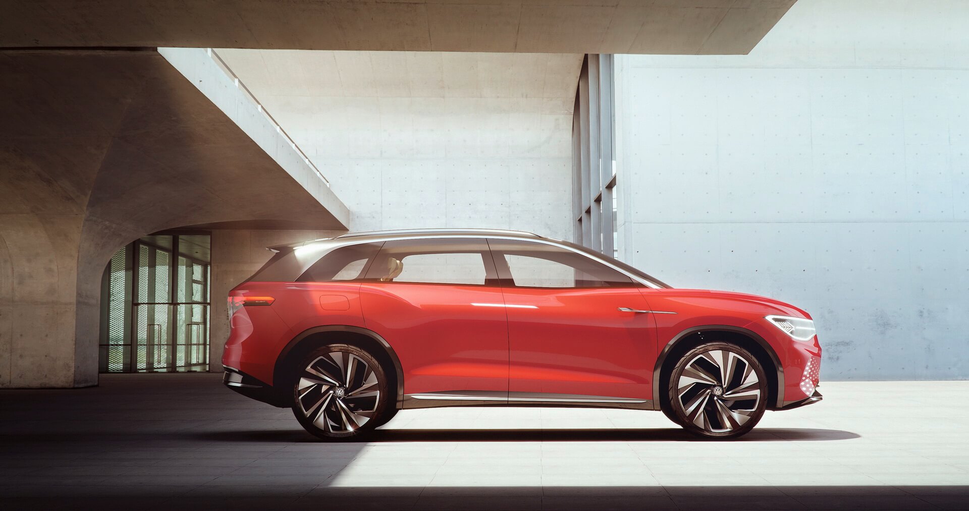 Электрический внедорожник Volkswagen ID. ROOMZZ Электрический внедорожник Volkswagen ID. ROOMZZ
