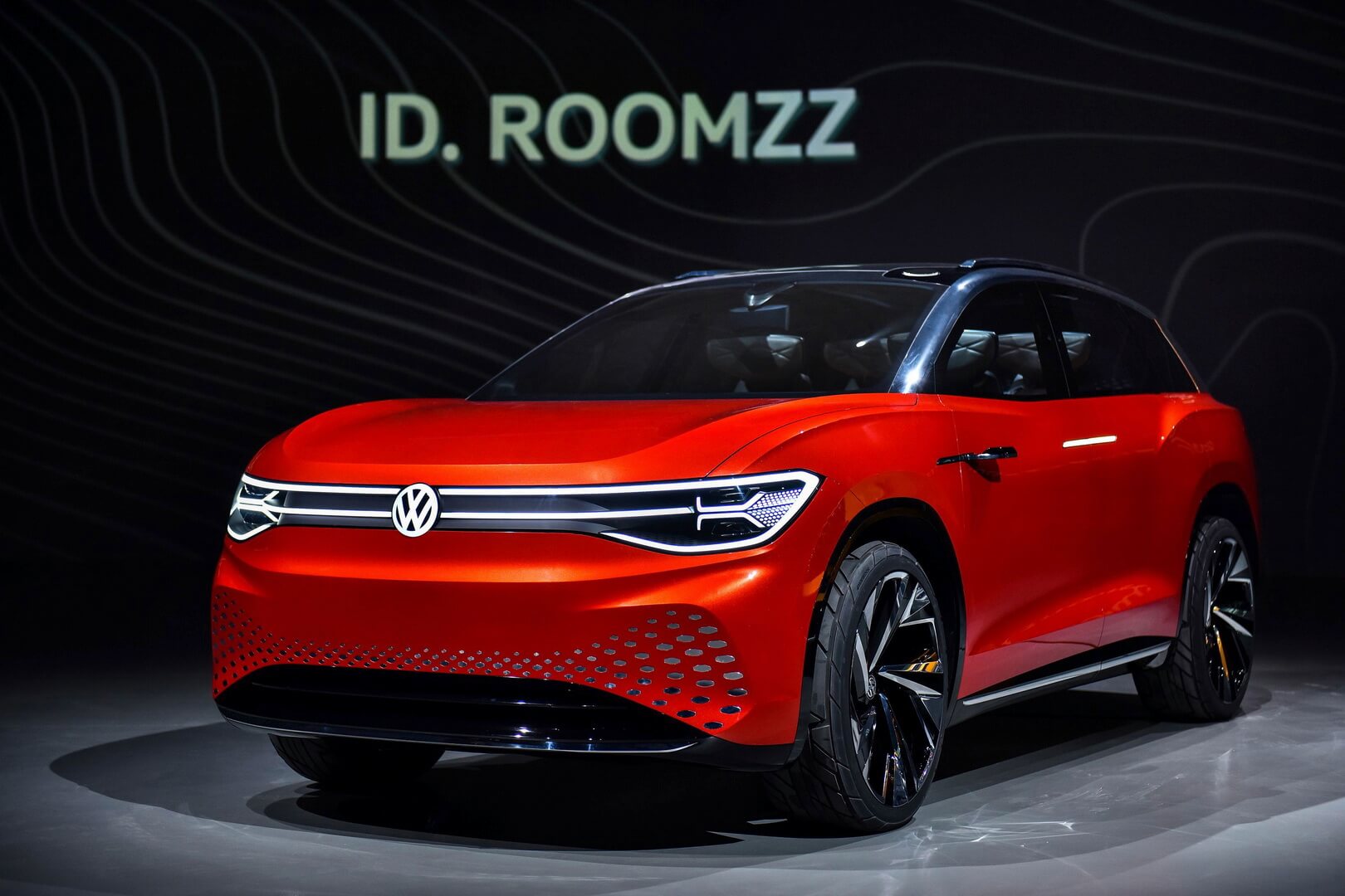 Электрический внедорожник Volkswagen ID. ROOMZZ Электрический внедорожник Volkswagen ID. ROOMZZ