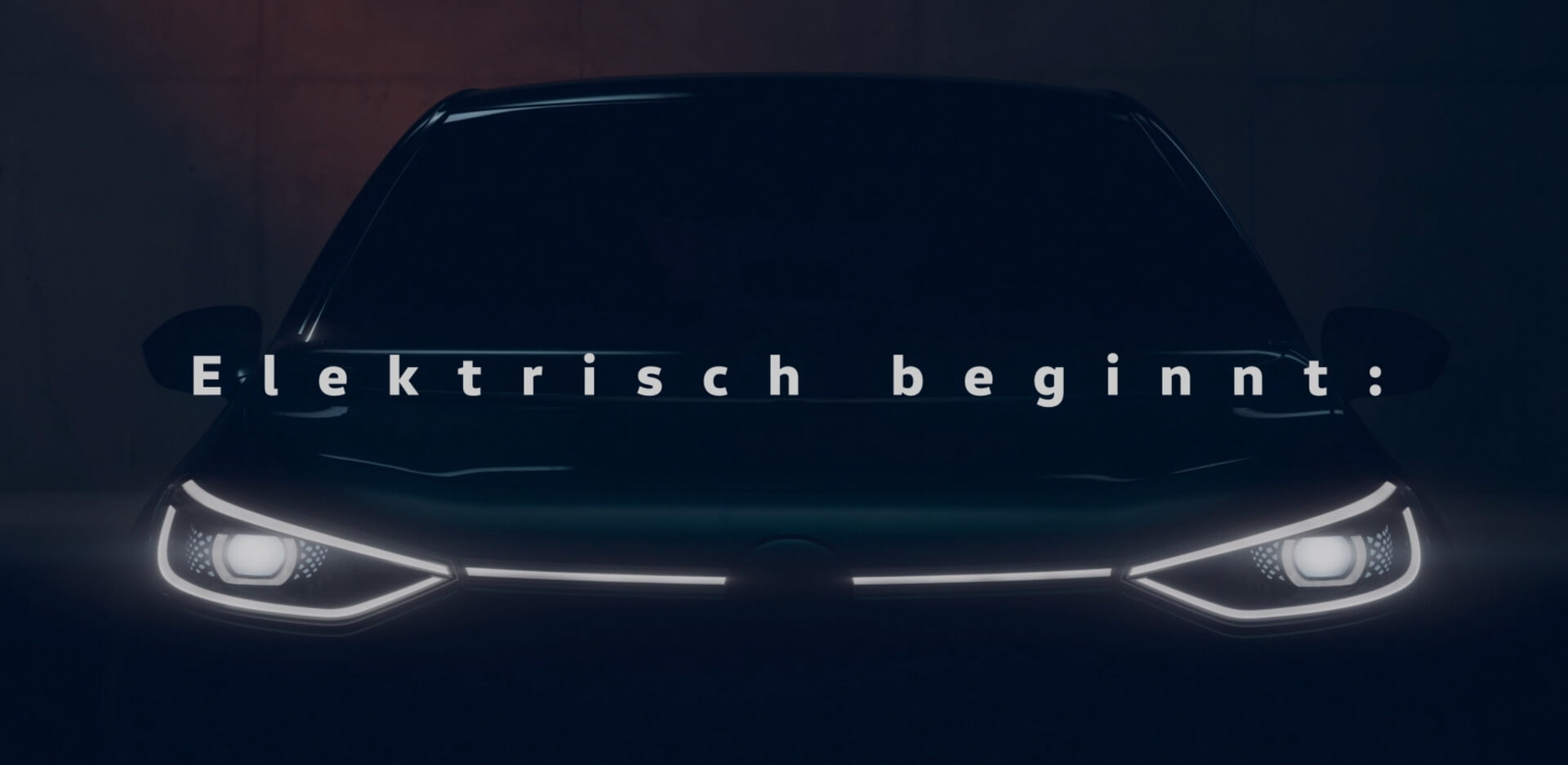 Тизер электрического хэтчбека VW I.D. Тизер электрического хэтчбека VW I.D.