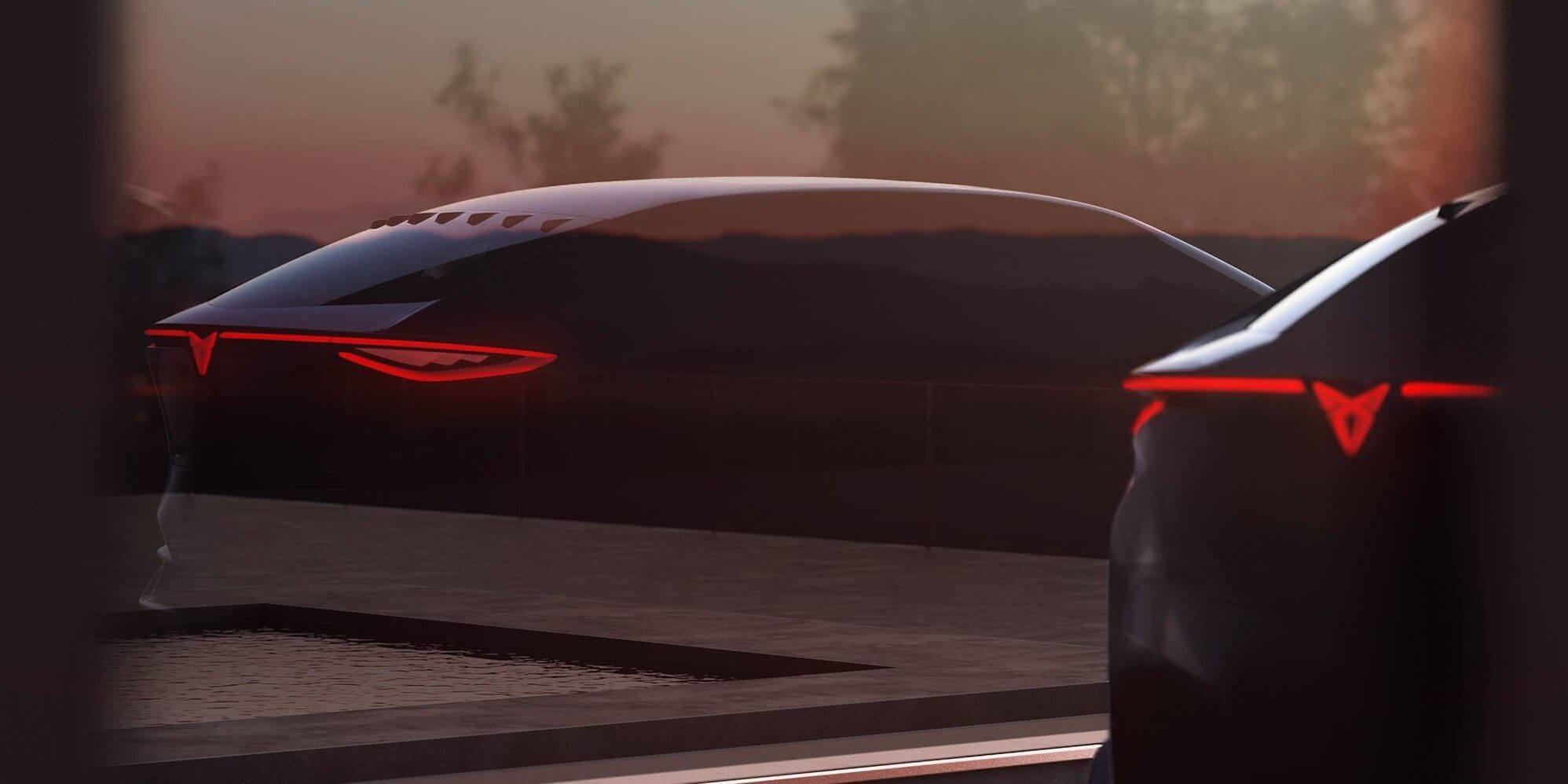 Тизер электрического кроссовера CUPRA Тизер электрического кроссовера CUPRA