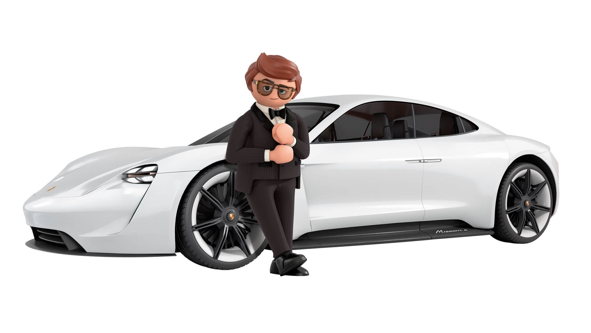 Первый электромобиль Porsche дебютирует в детском мультфильме Playmobil Первый электромобиль Porsche дебютирует в детском мультфильме Playmobil