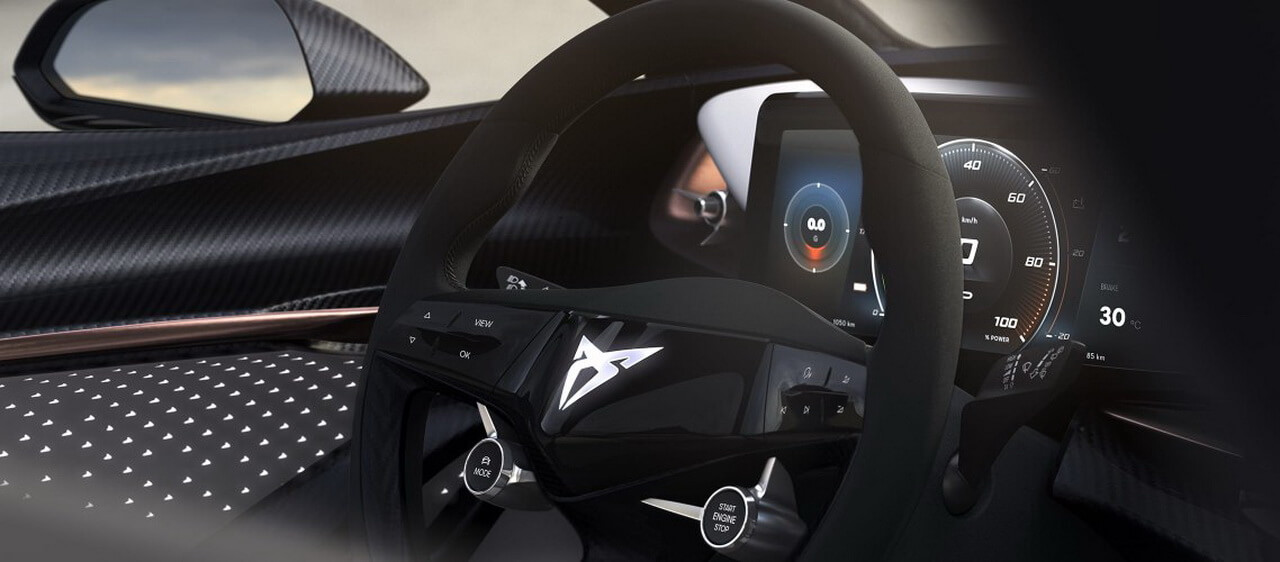 CUPRA представила интерьер концепта электрического кроссовера CUPRA представила интерьер концепта электрического кроссовера