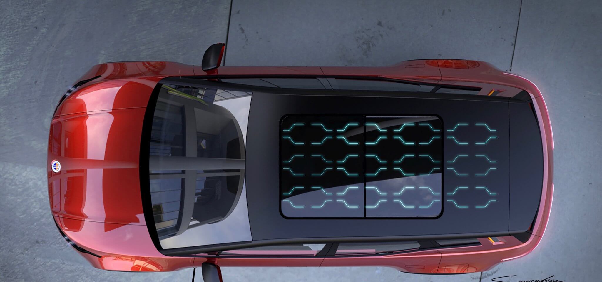 Электрический кроссовер Fisker получит крышу с солнечными панелями Электрический кроссовер Fisker получит крышу с солнечными панелями